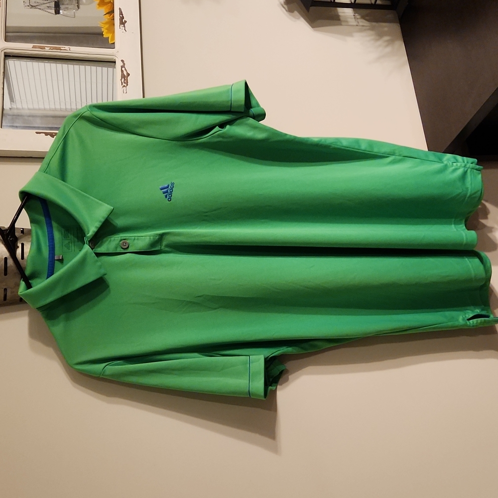 Adidas short sleeve collared polo shirt
